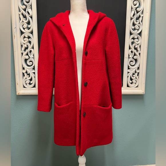 Liz Claiborne Jackets & Blazers - Liz Claiborne Red Wool Coat